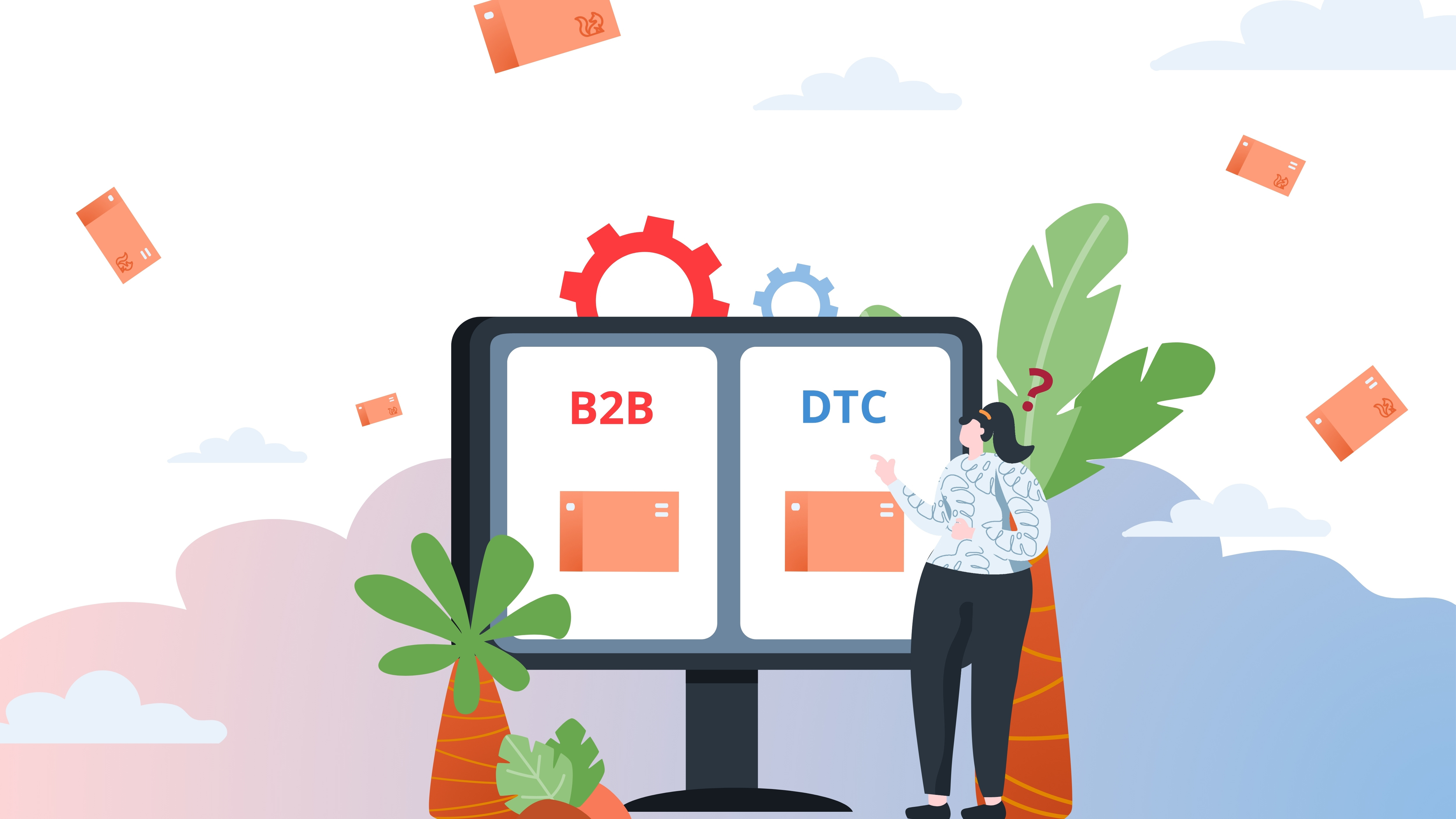 Explore the key differences in B2B an DTC fulfillment, along with hybrid warehouse benefits.