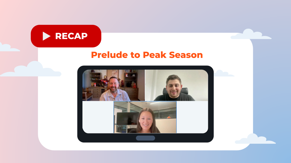 Learn strategy and best practices for the best peak season yet.